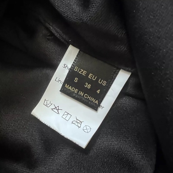 NWOT Black sequin mini skirt - Picture 3 of 3